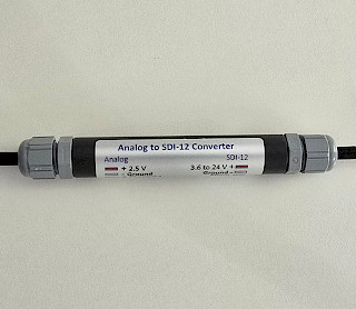Analog-zu-SDI-12-Konverter, im Sensorkabel integriert